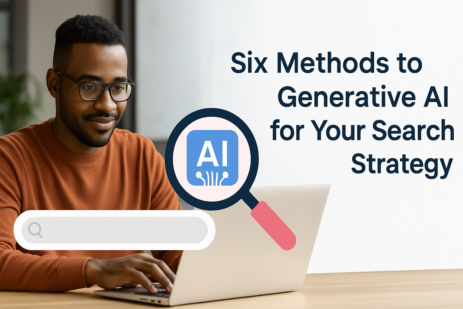 Six methods to leverage generative AI for your search strategy